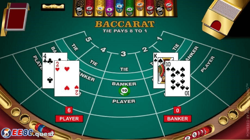 Giới thiệu tổng quan về baccarat game tại Ee88