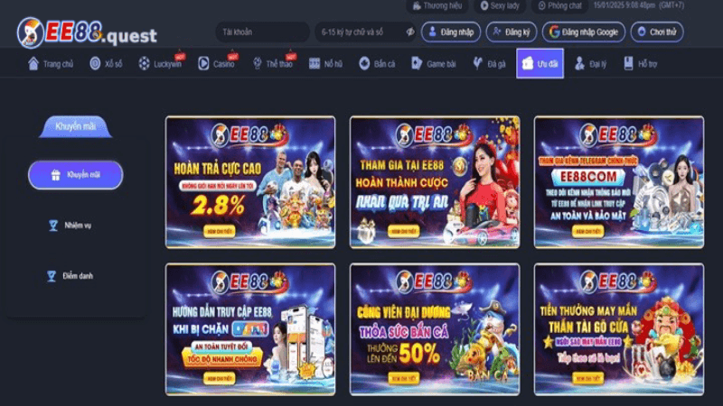 Các đặc điểm nổi bật của ee88