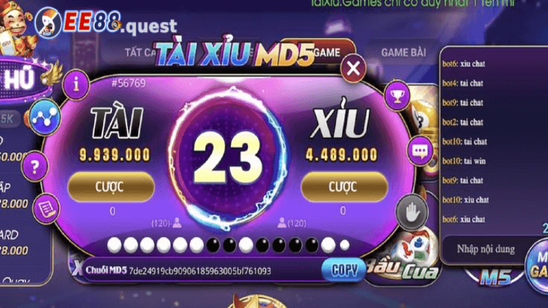 Tài xỉu md5 tại ee88